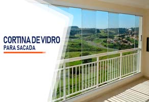 Cortina de Vidro para Sacada Vitória Barro Vermelho ES