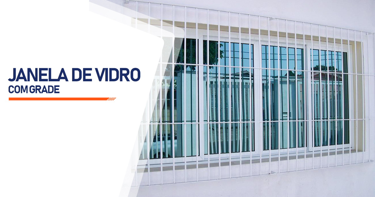 Janela De Vidro Com Grade Vitória Aeroporto ES